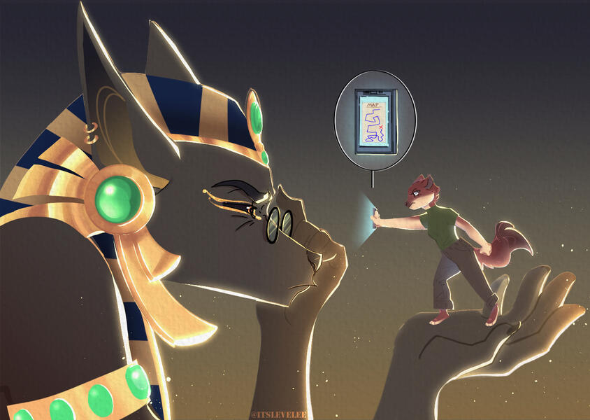 Anubis & the Weasel -Clip Studio